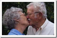 Beso de abuelos