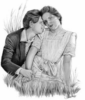 Pareja, matrimonio, casados.