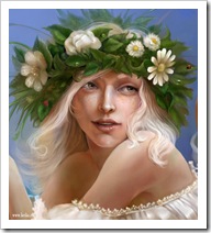 Mujer de la tierra.