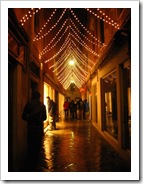 Calles decoradas para Navidad