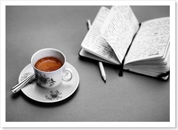 Tomemos un café, te invito, mujer.