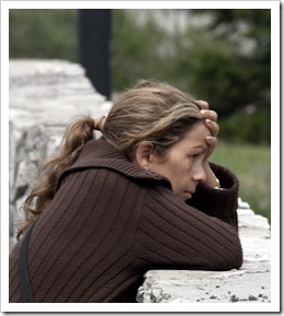Mujer con problemas