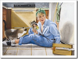 Estrés y agotamiento con la mudanza.