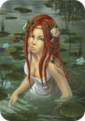 Tristeza y melancolía de mujer