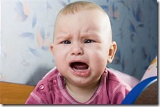 El bebé, la criatura indefensa... ¡sí ya!