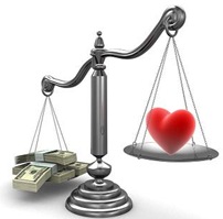Entre el amor y el dinero