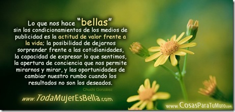 Lo que nos hace bellas Lo que nos hace bellas