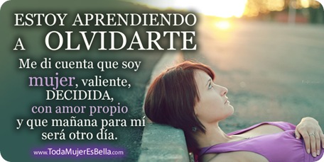 Aprendiendo a olvidarte Aprendiendo a olvidarte