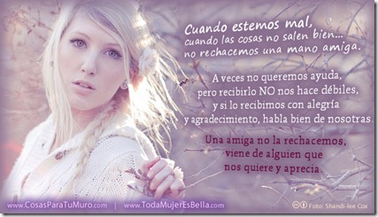 Una mano amiga Una mano amiga