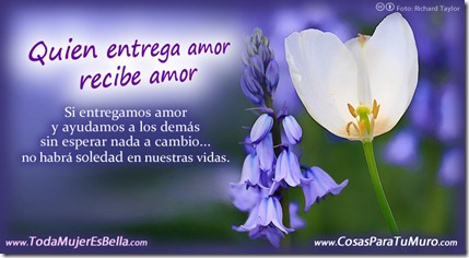 Entregar para recibir