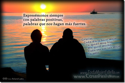 Expresémonos siempre con palabras positivas