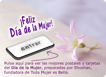 Día de la Mujer, postales, tarjetas, cartas y más