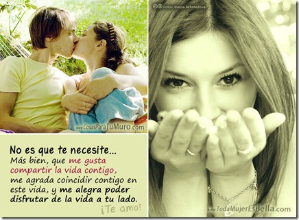 No es por necesdidad, sino amor. No es por necesdidad, sino amor.