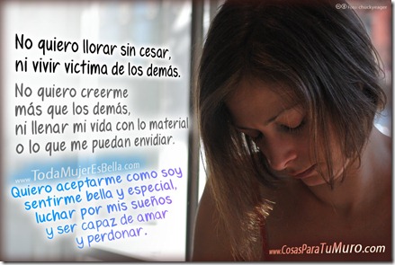 Ni llorona ni creída