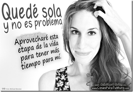 Quedé sola