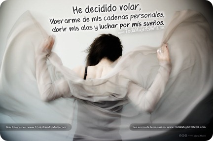 Volaré, abriré mis alas.