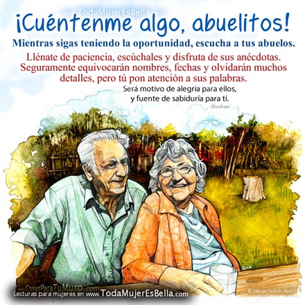 ¡Cuéntenme algo, abuelitos!