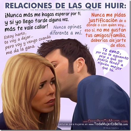 Relaciones de las que huir