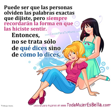 Lo que dices y cómo lo dices