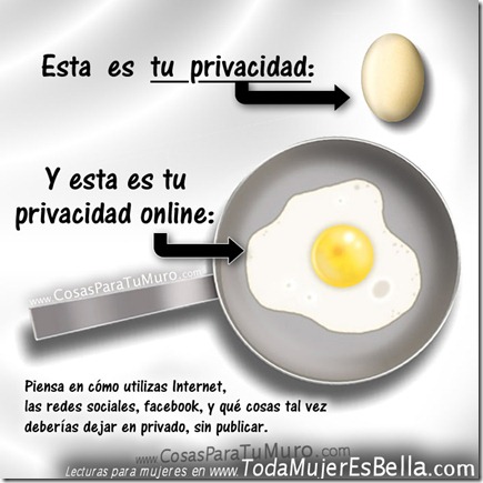 Piensa en cómo utilizas Internet...