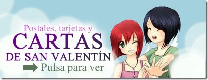 Postales, tarjetas y cartas de San Valentín