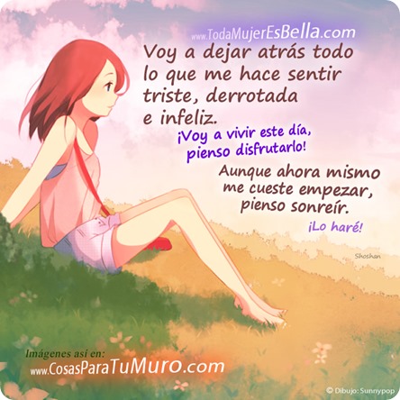 Aunque me cueste, sonreiré.