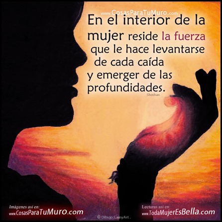 La mujer siempre emerge