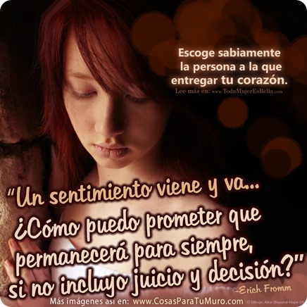 Escoge sabiamente tu pareja