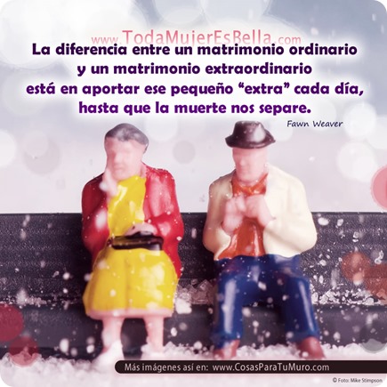 Un matrimonio extraordinario