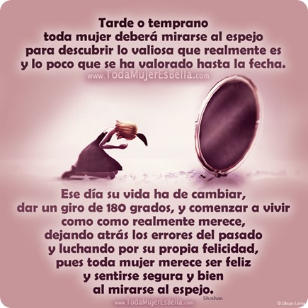 Lo realmente valiosa que eres, mujer