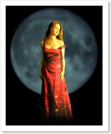 Mujer de noche.