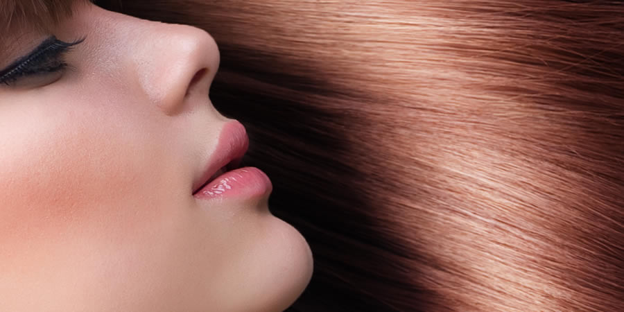 perfume y cabello