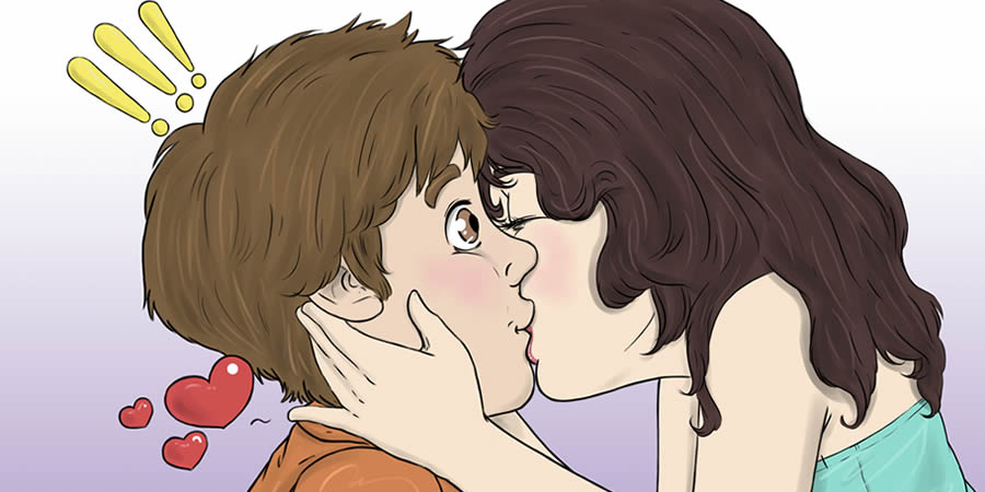 El primer beso