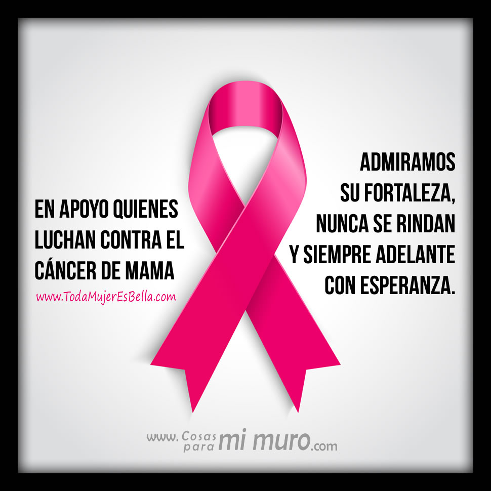 Apoyo contra el c&aacute;ncer de mama