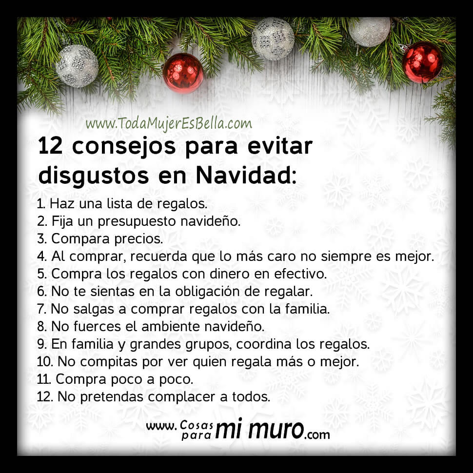 Evitar disgustos en Navidad Evitar disgustos en Navidad