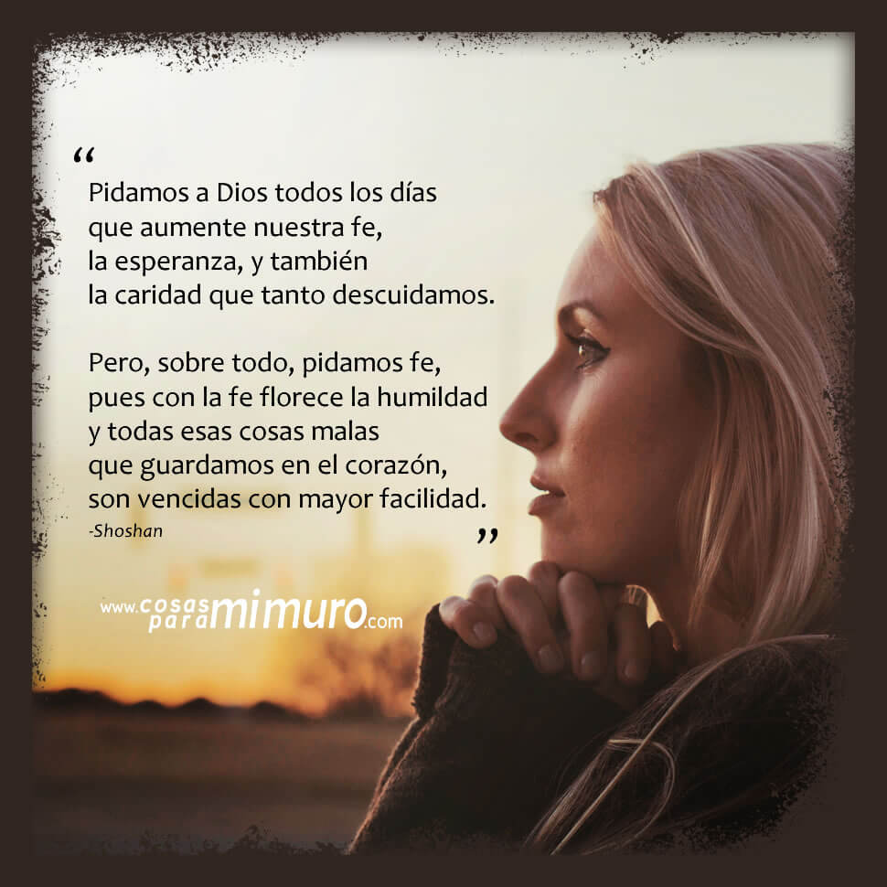 Que Dios aumente nuestra fe
