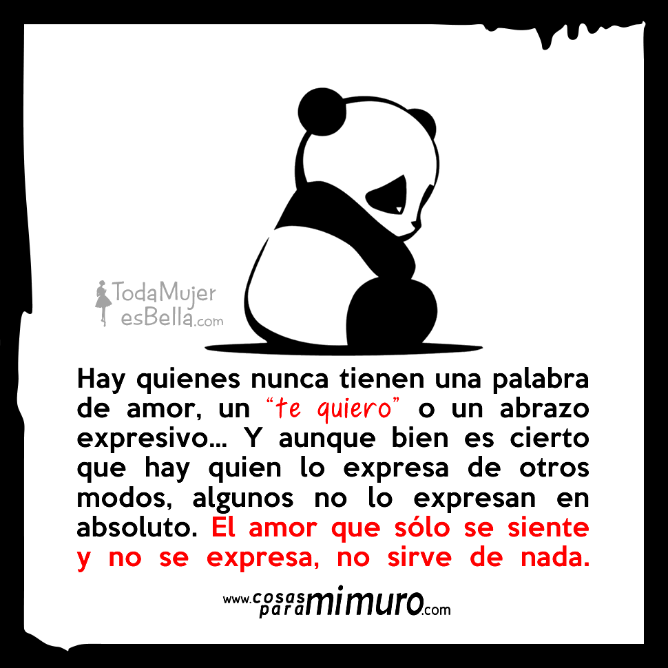 Nunca tienen una palabra de amor Nunca tienen una palabra de amor