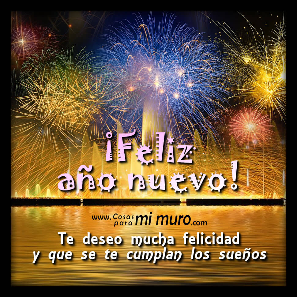 A&ntilde;o nuevo, sue&ntilde;os que ser&aacute;n cumplidos