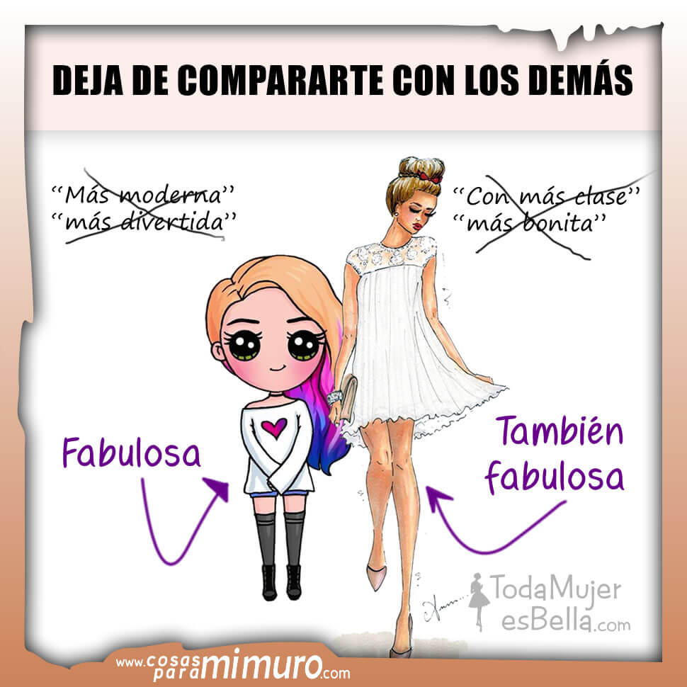 Deja de compararte con los demás Deja de compararte con los demás