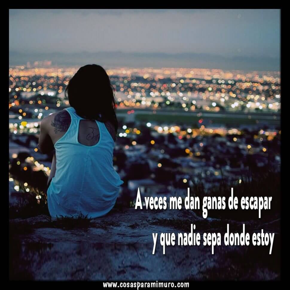 A veces quiero estar sola A veces quiero estar sola
