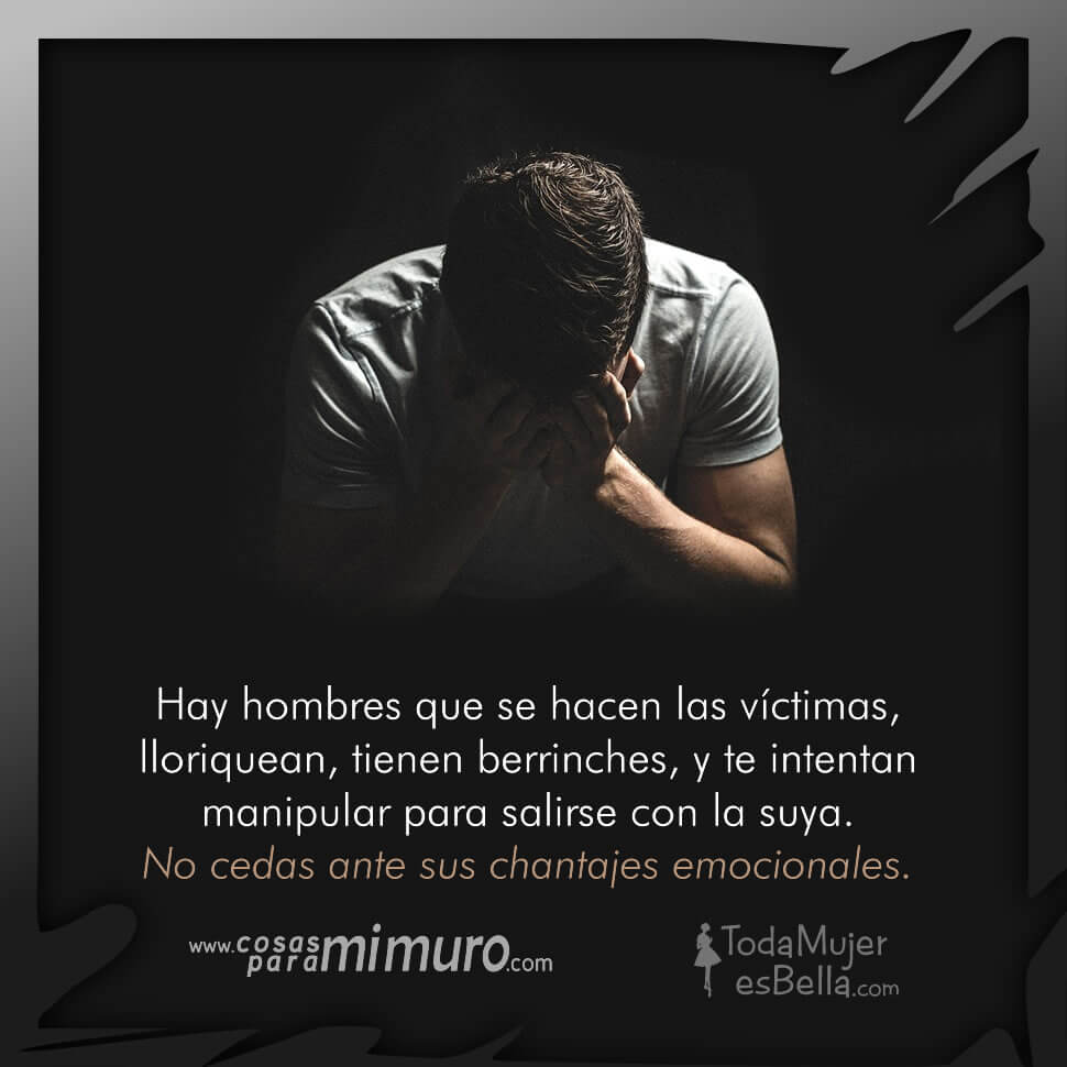 Hay hombres que se hacen las v&iacute;ctimas