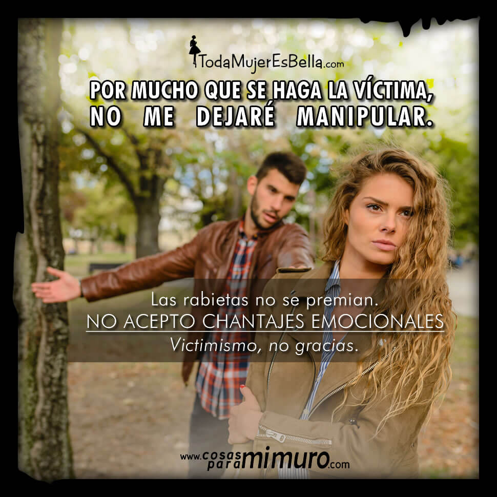 No te dejes manipular por un victimista