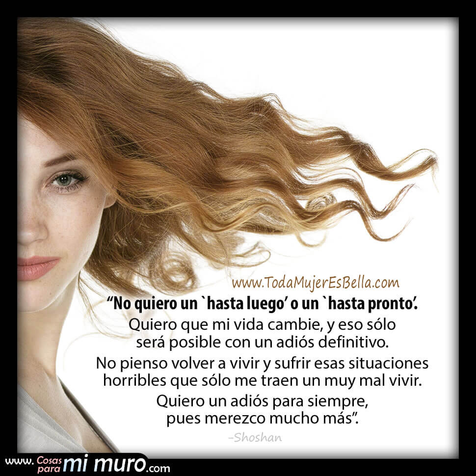 Adi&oacute;s para siempre