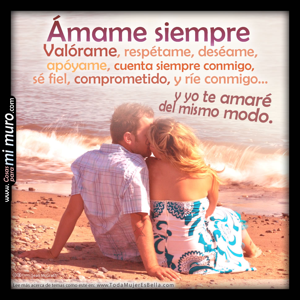 &Aacute;mame siempre