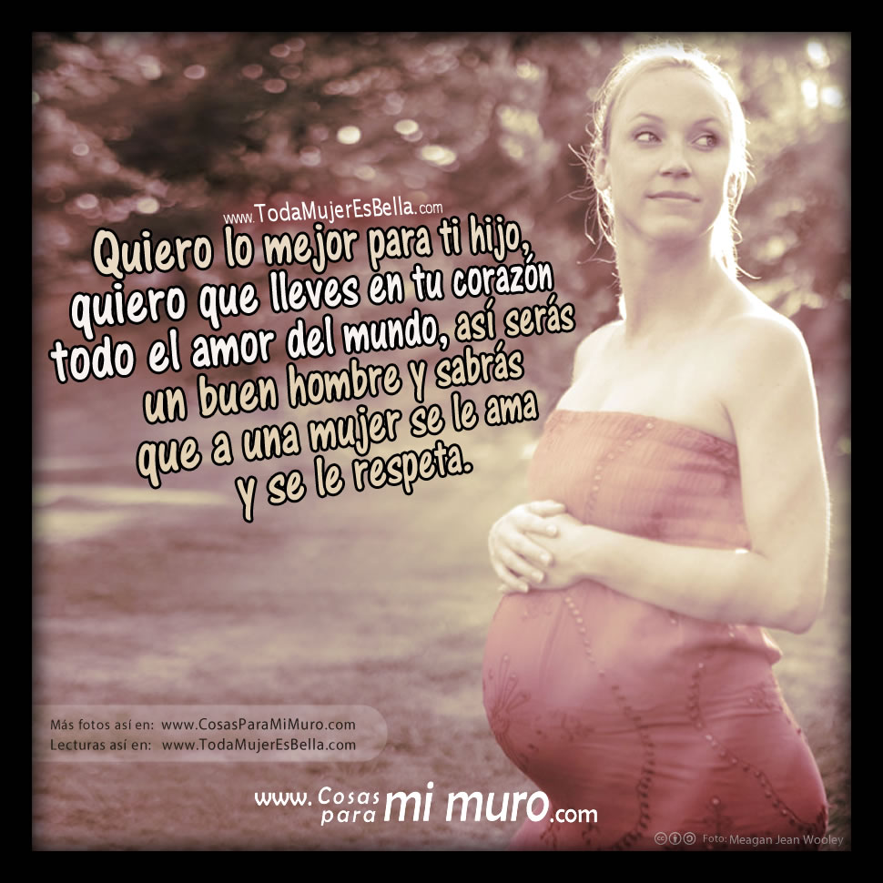 Para ti, amado mi hijo