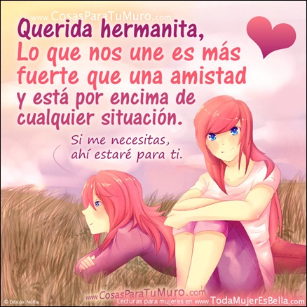Hermanita, si me necesitas, llámame Hermanita, si me necesitas, llámame