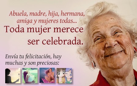 D&iacute;a Internacional de la Mujer (postales, cartas y saludos)