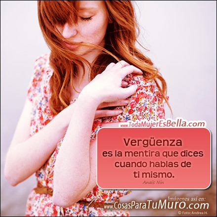Lo que es la vergüenza. Lo que es la vergüenza.