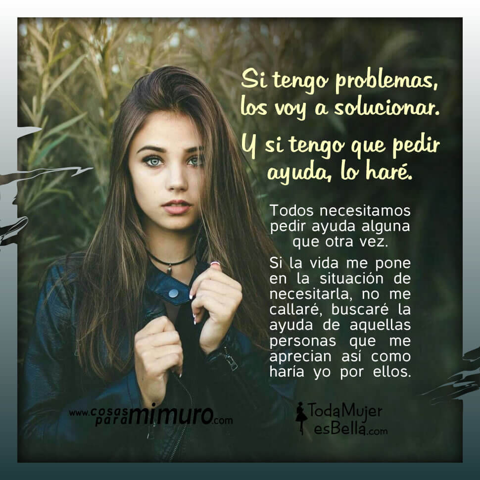 Si tengo que pedir ayuda, lo har&eacute;