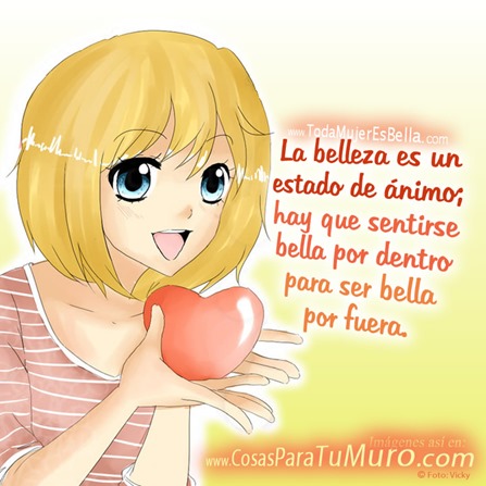 Belleza por dentro y fuera. Belleza por dentro y fuera.